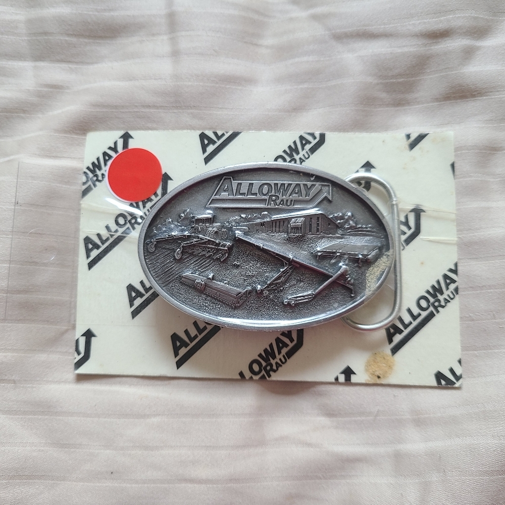 Vintage Alloway Rau Limited Ed Belt Buckle